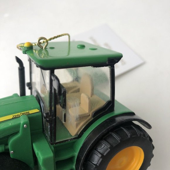 NWT Kurt Adler John Deere Tractor Ornament 3" x 5"-Farm-Loader-truck-bucket - Picture 4 of 4